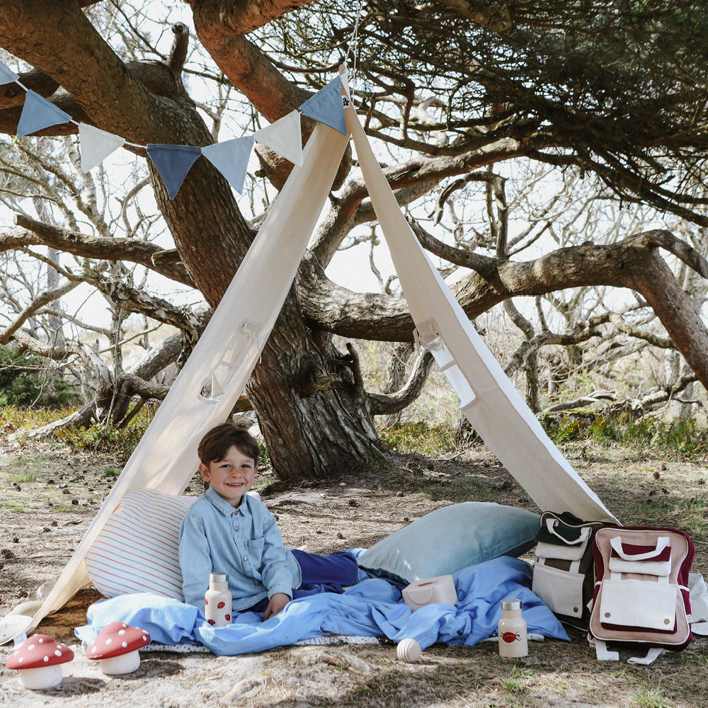 ferm Living legetelt til seng - off-white