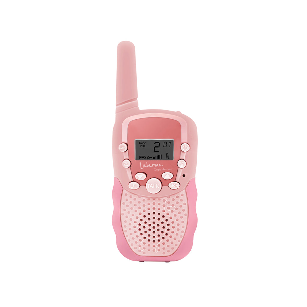 Lalarma walkie talkie til børn, rose