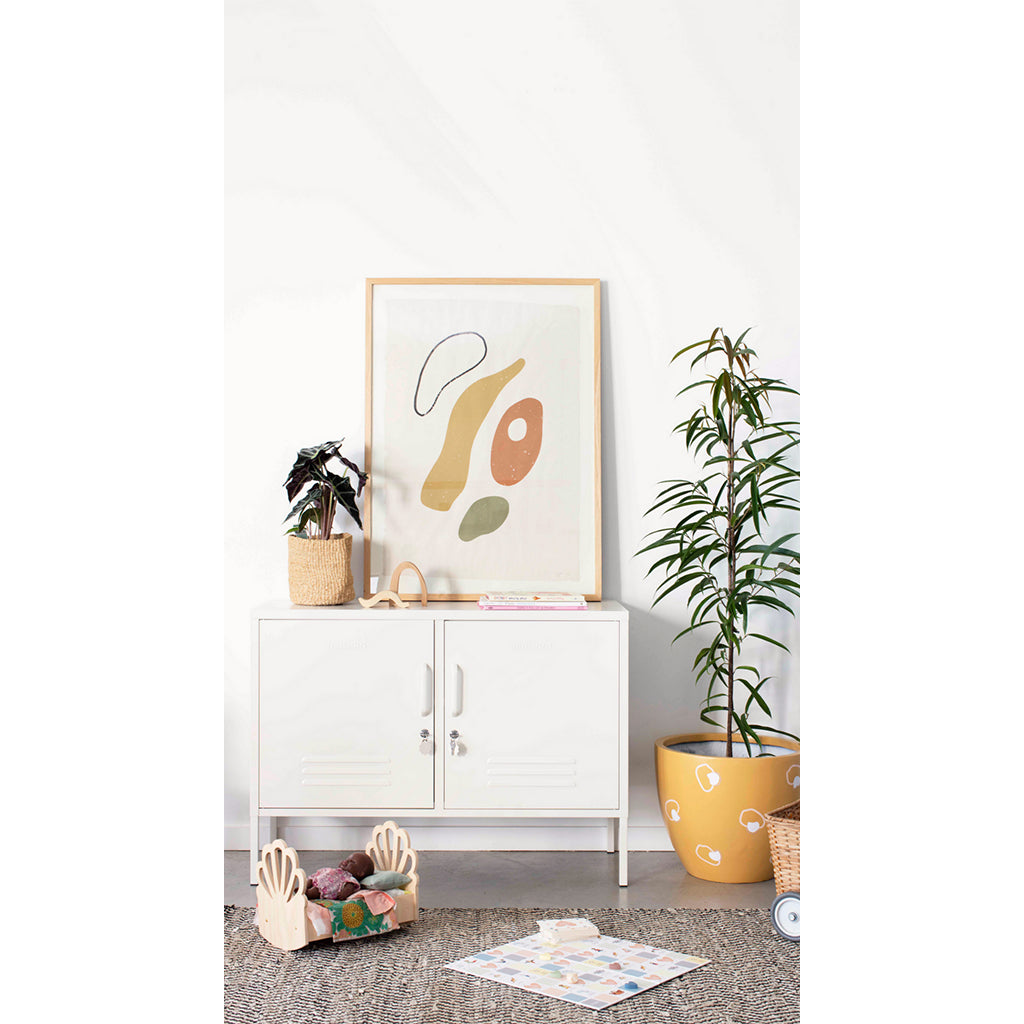 Mustard Made The Lowdown Skab, Chalk ORDRE EFTER 11/12-25 BLIVER FØRST LEVERET I JANUAR 26