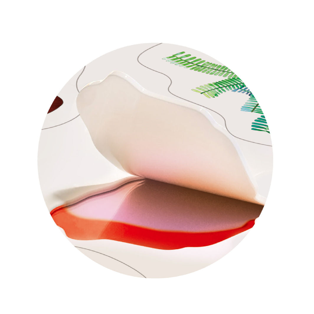 mierEdu - Jelly Stickers 34 stk - Flytbare - Dinoland