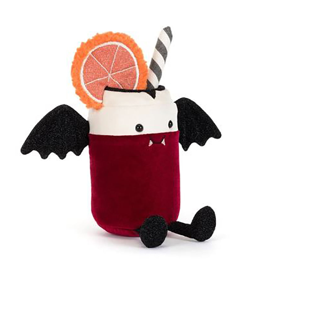 Jellycat bamse, Amuseables Vampop Drink - 16 cm