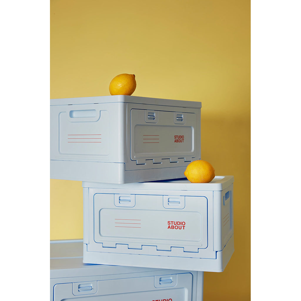 Studio About, Box medium - Light blue