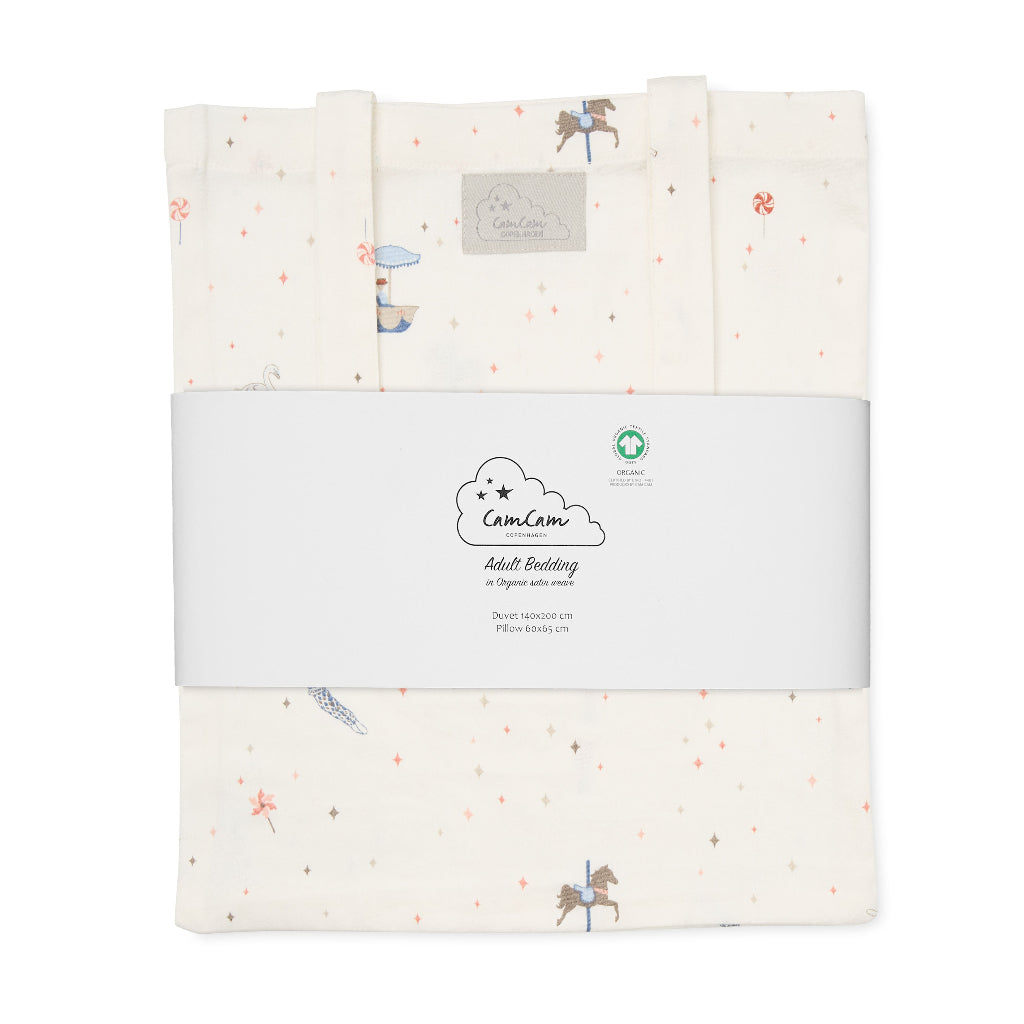 Cam Cam voksensengetøj, Økologisk - GOTS - Carousel