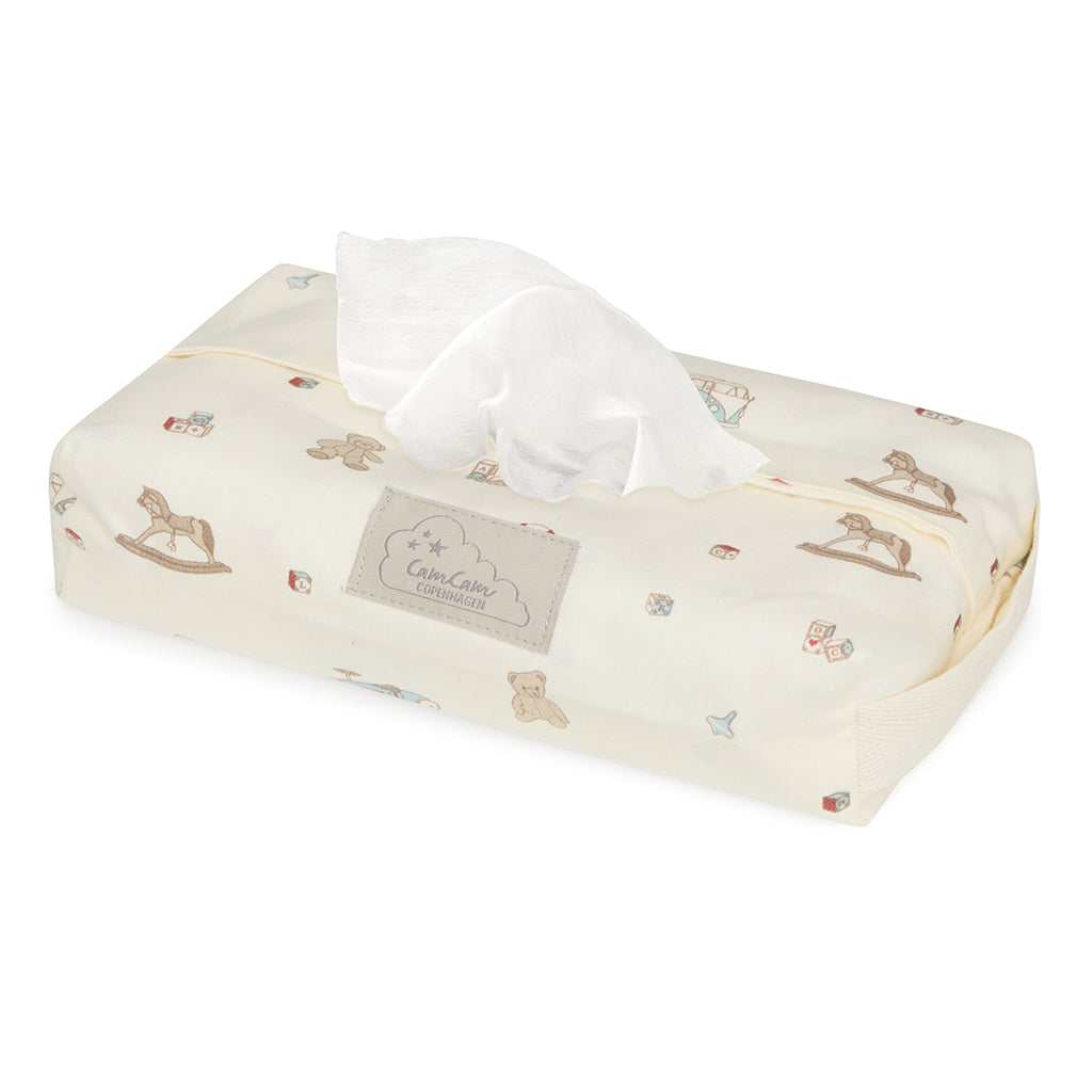 Cam Cam etui til vådservietter, økologisk, GOTS - Vintage Toys