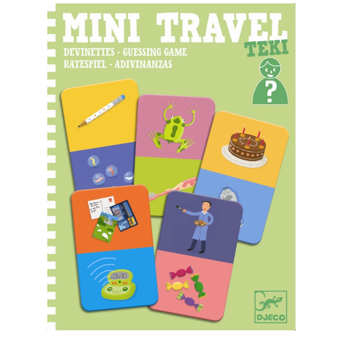 Djeco rejsespil, Mini Travel - Teki