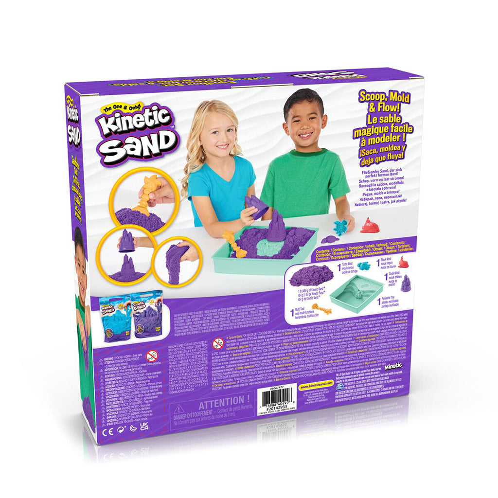 Kinetic Sand, Sandbox set - Purple