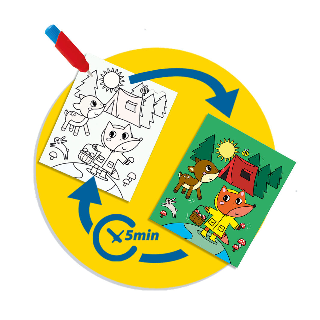 SES Creative, Farv med vand - Rejse malebog