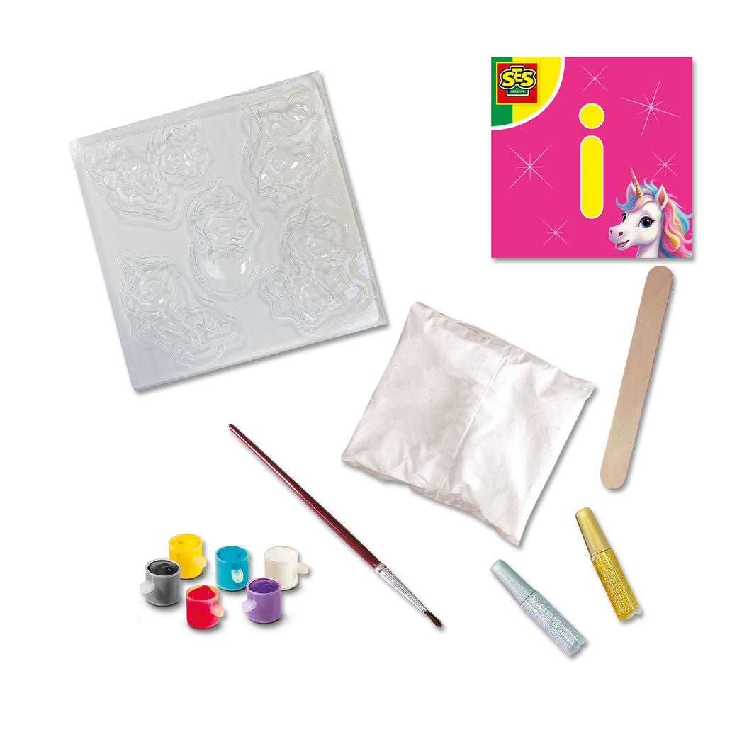 SES Creative Støb & Mal i gips, Enhjørning babyer