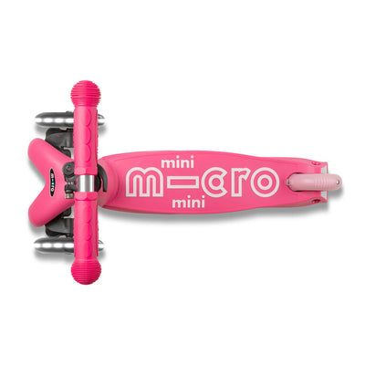 Micro Løbehjul, Mini Deluxe LED - Pink