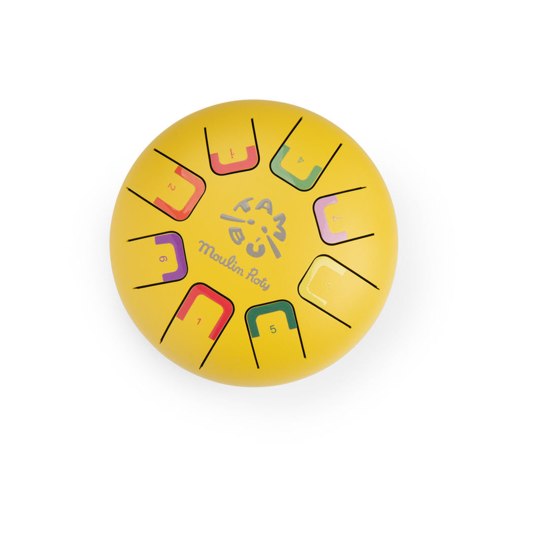 Moulin Roty Tungetromme, lille gul - Les Popipop