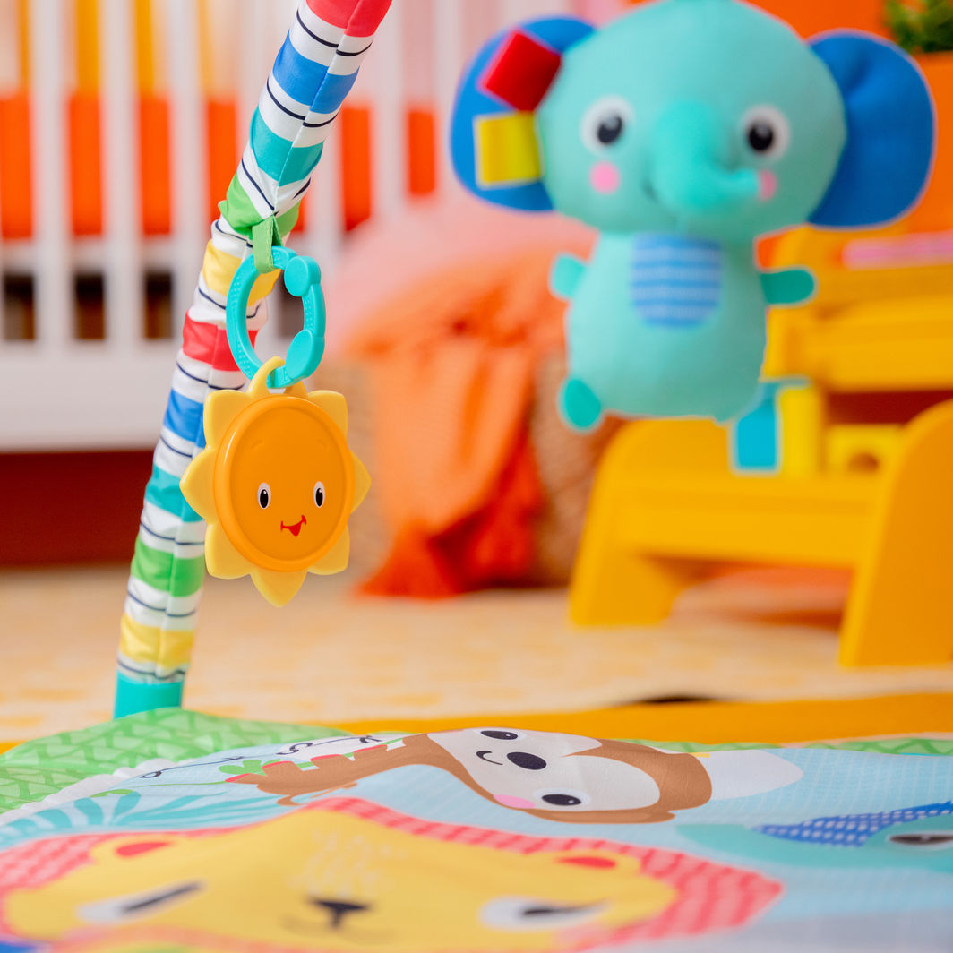 Bright Starts Aktivitetstæppe, Wild Wiggles™ FoldAway™