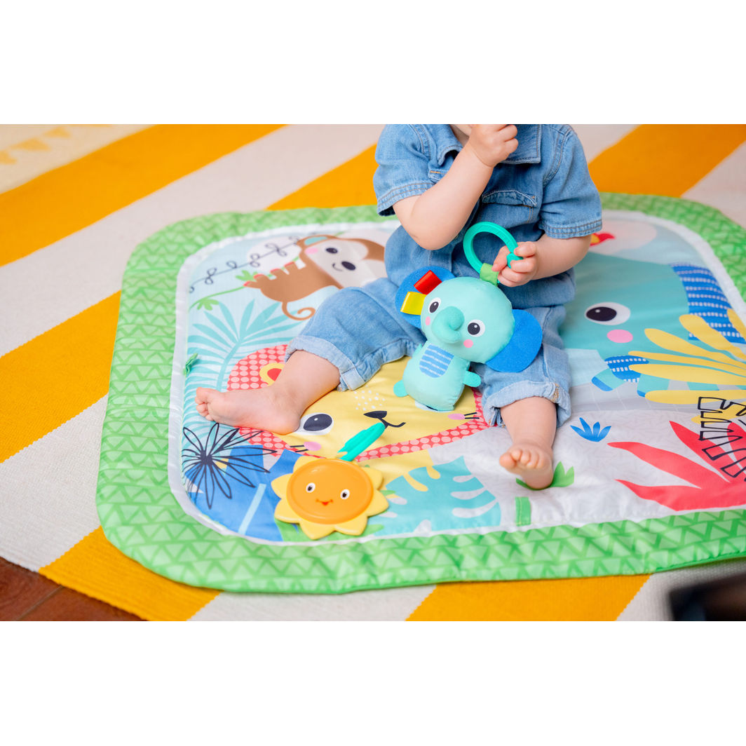 Bright Starts Aktivitetstæppe, Wild Wiggles™ FoldAway™