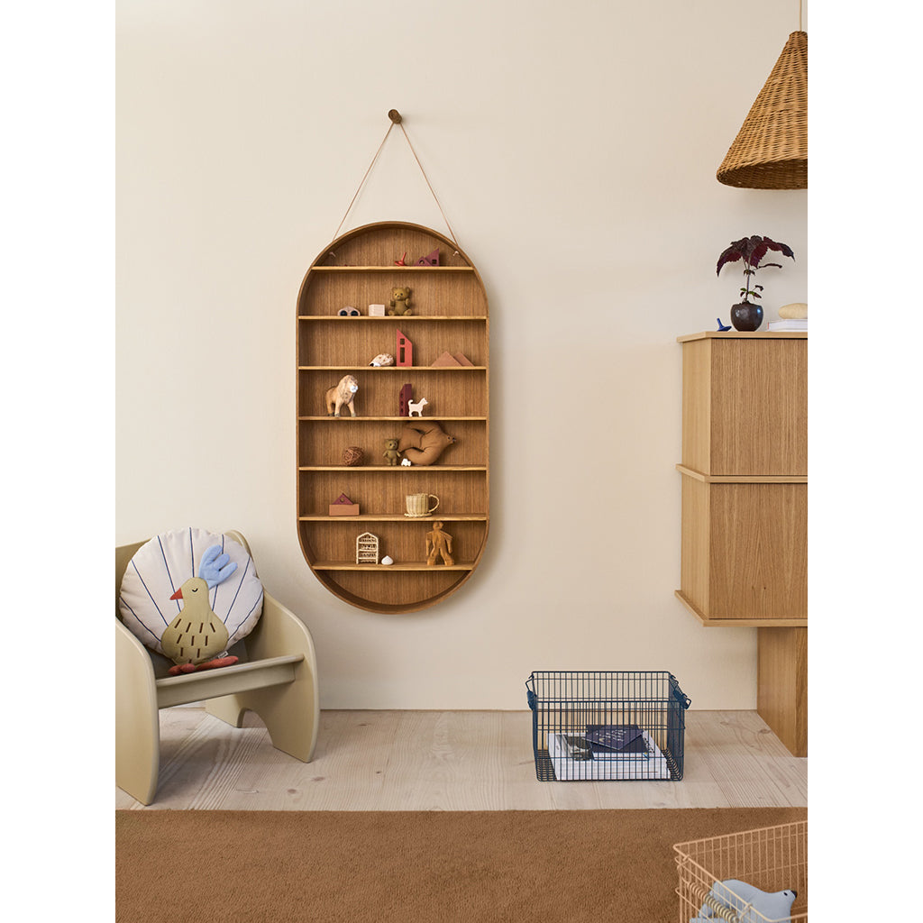 ferm Living Hylde, Oval Dorm - Oiled oak