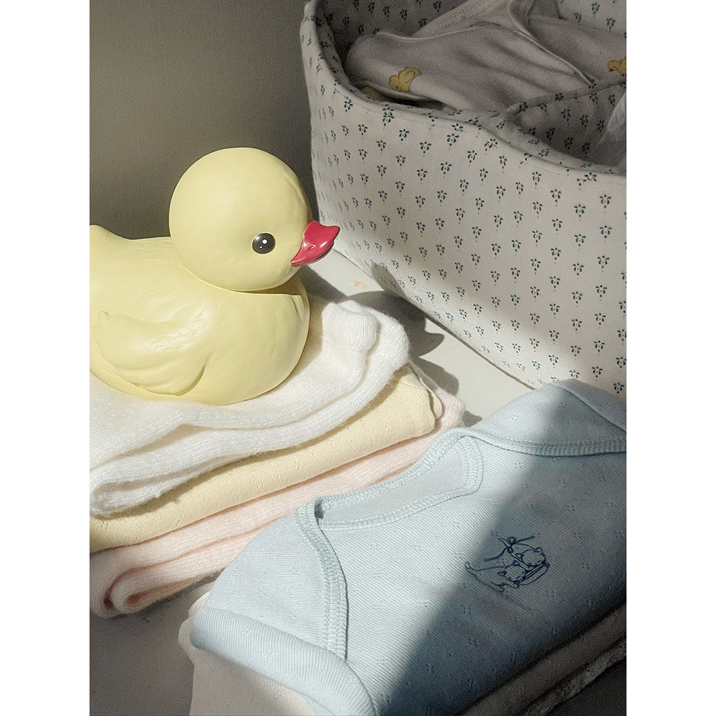 Fanga Fontana Perla bodystocking m. lange ærmer, 2-pak - Buttercream/Pearl blue - str. 0-9 mdr.