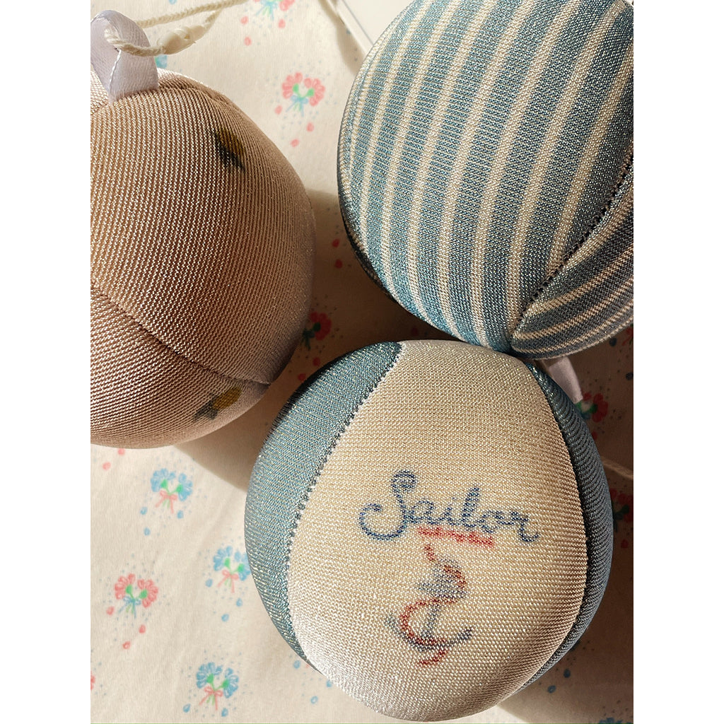 Konges Sløjd Neopren beach ball, 3-pak - Lemon