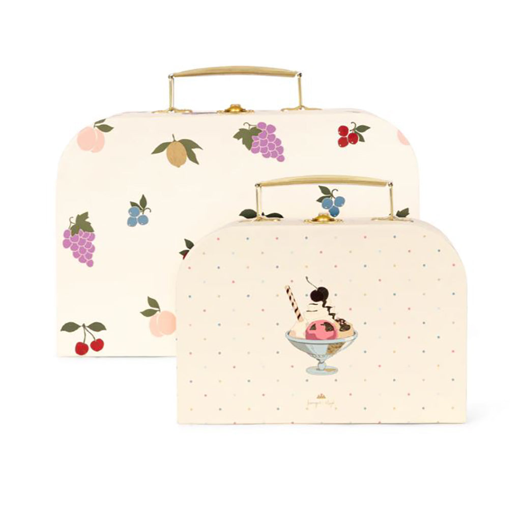 Konges Sløjd kuffertsæt, 2 stk - Fruity