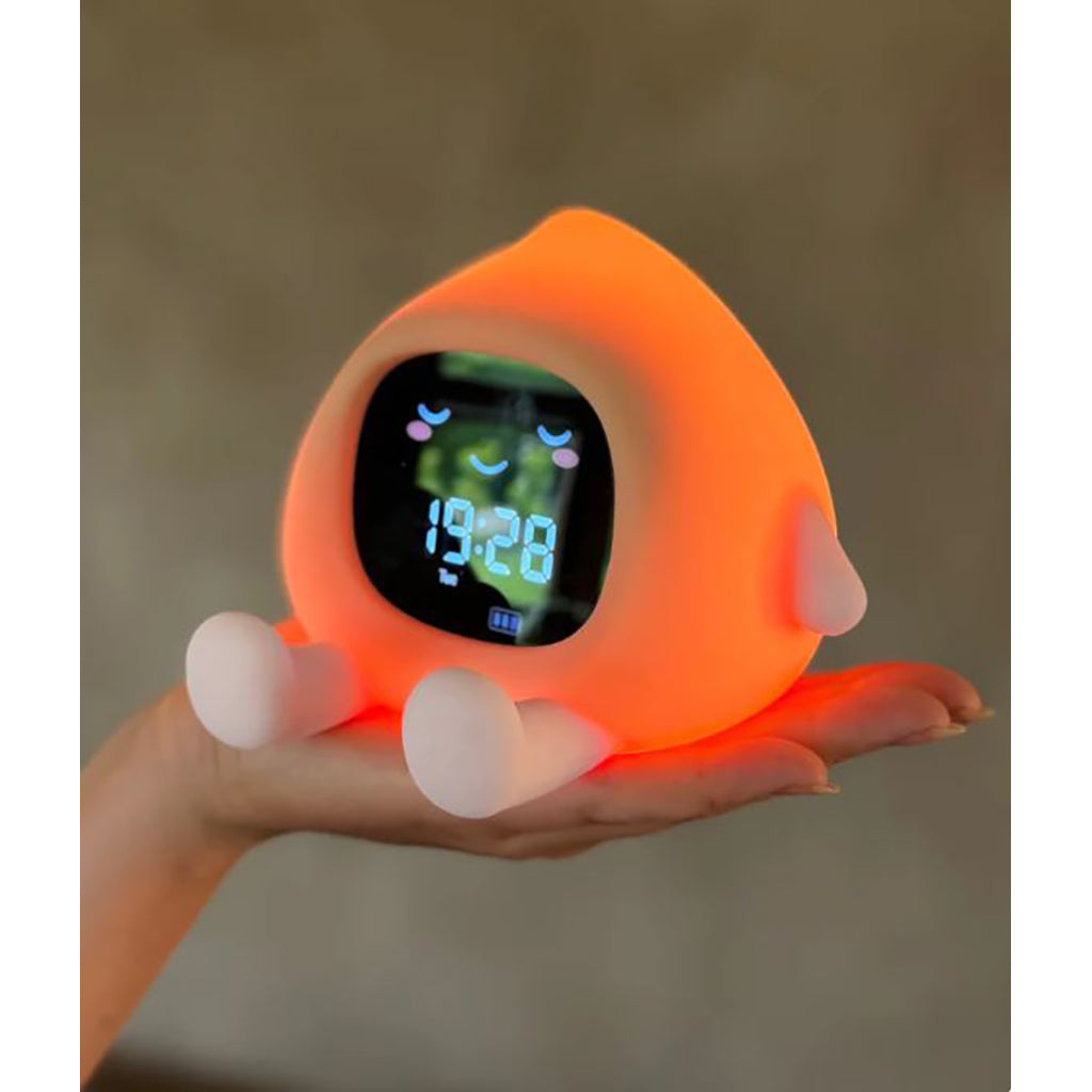 Lumulu søvntræner, natlampe med nat og dag indikation - Beige