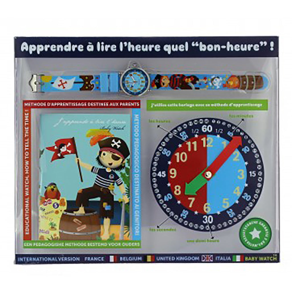 Babywatch børneur, Pirat - undervisningsur fra 6-9 år