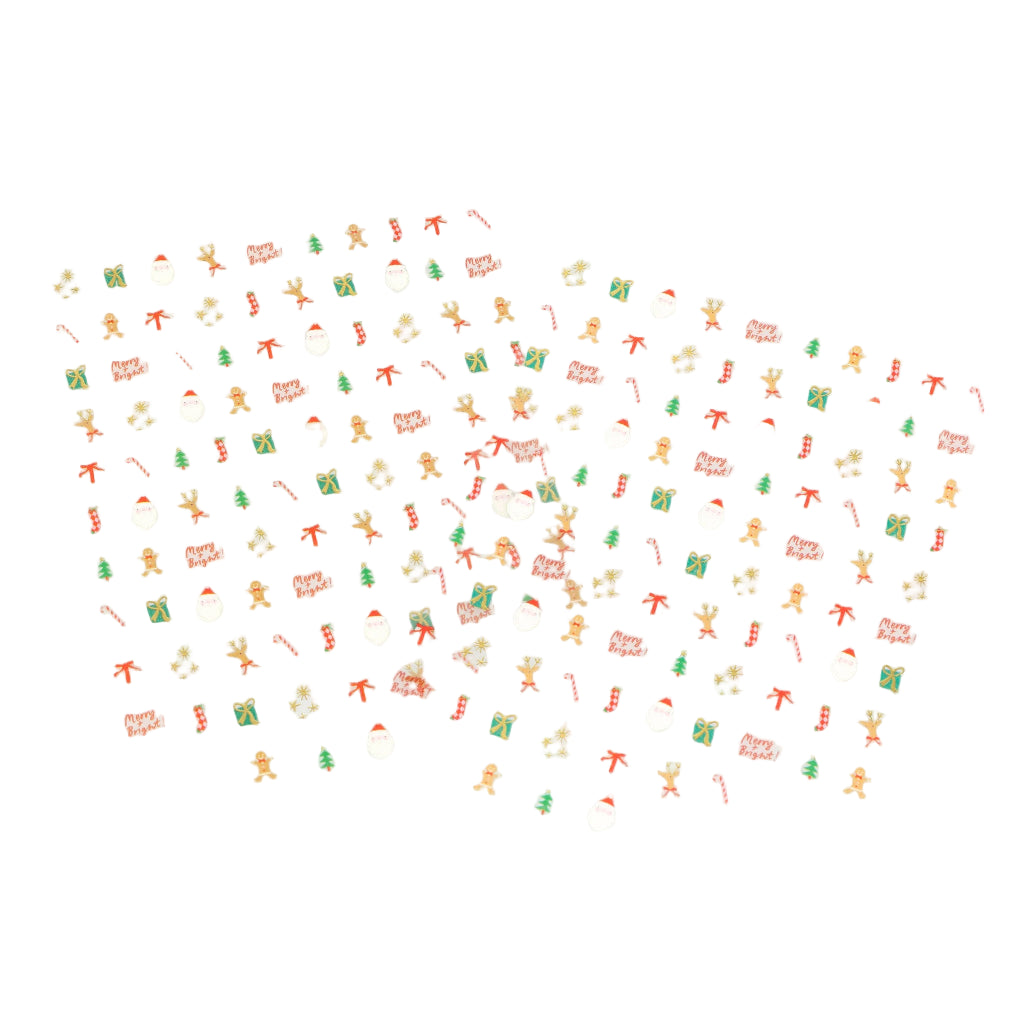 Meri Meri negleklistermærker, Jul