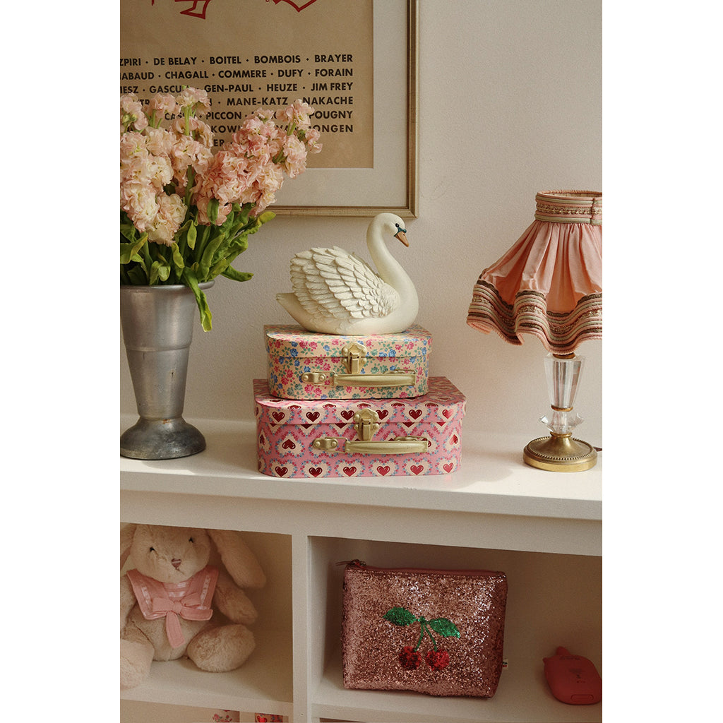 Konges sløjd Sparebøsse i polyresin, Swan