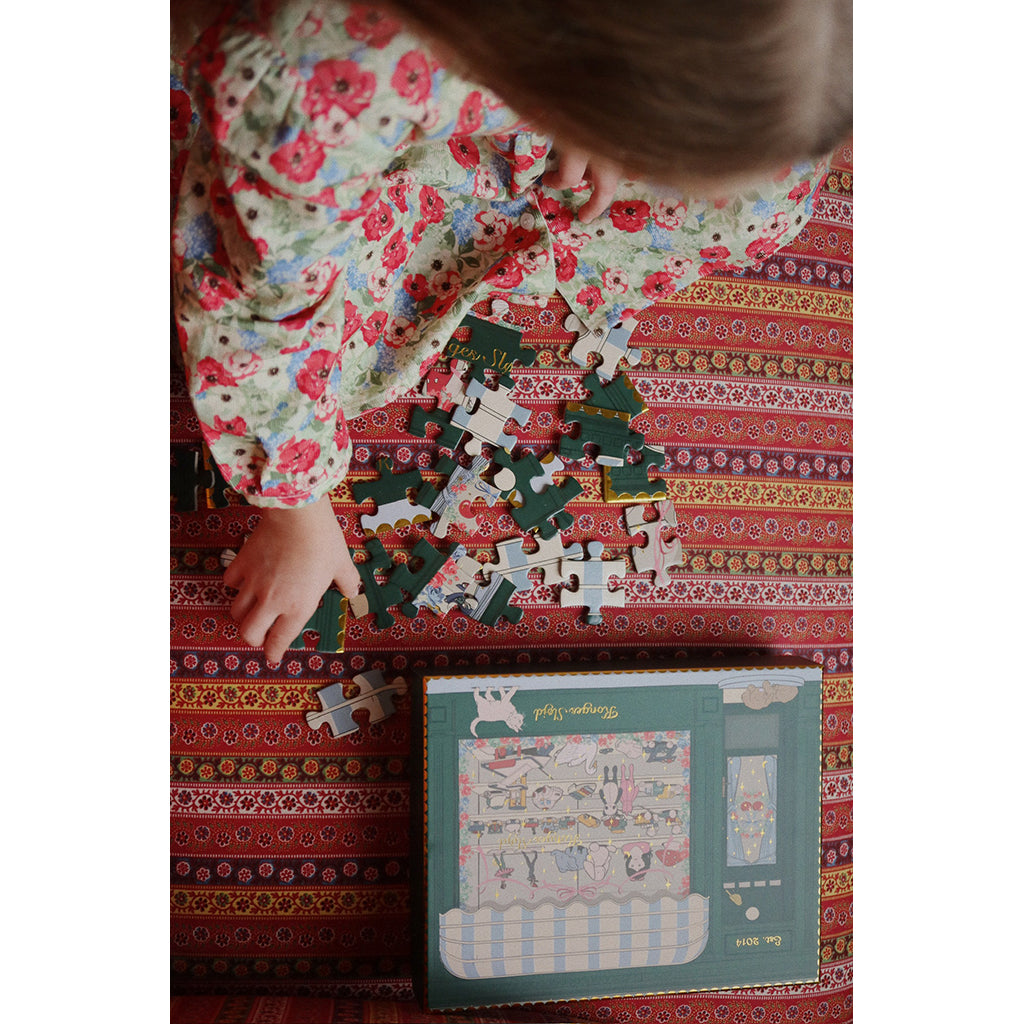 Konges Sløjd puslespil, toy shop - 100 brikker