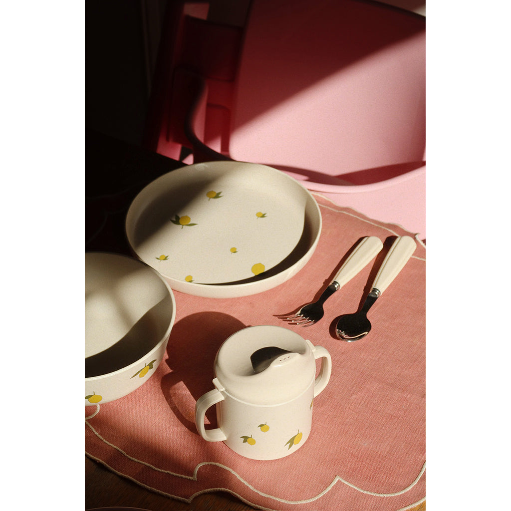 Konges Sløjd Tallerkener, 5-pak - Cherry mix