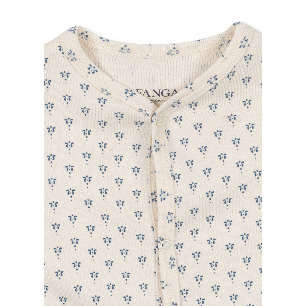 Fanga Fontana Bello bodystocking m. lange ærmer, Punto blue - str. 1 - 6 mdr.