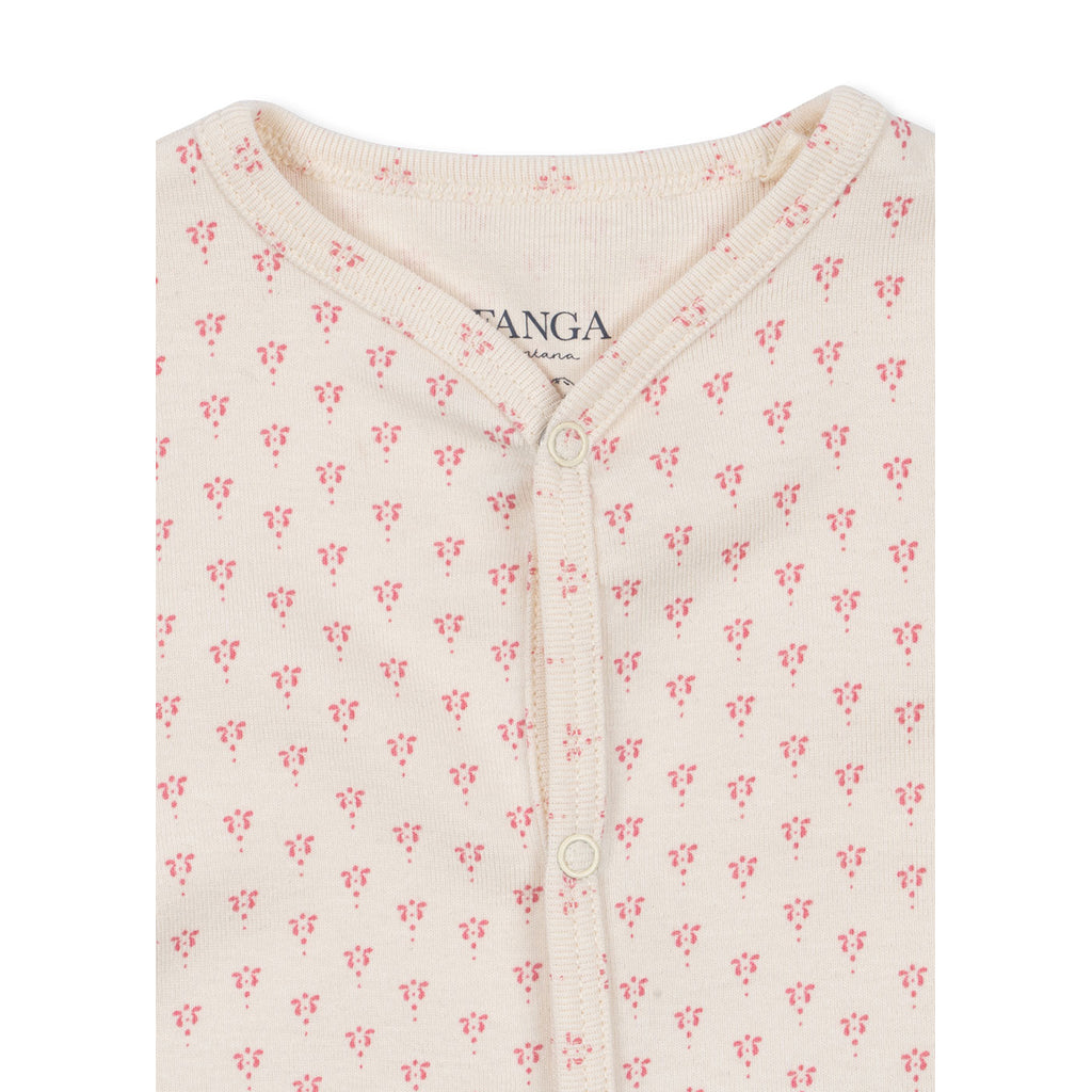 Fanga Fontana Bello bodystocking m. lange ærmer, Punto rosa - str. 1 - 6 mdr.