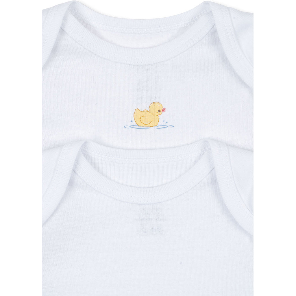 Fanga Fontana Piscina bodystocking m. lange ærmer, 2-pak - Optic white