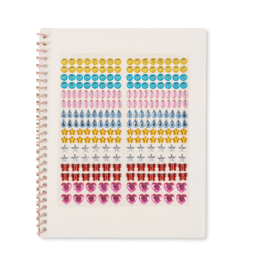 Konges Sløjd glam me up, Klistermærkebog