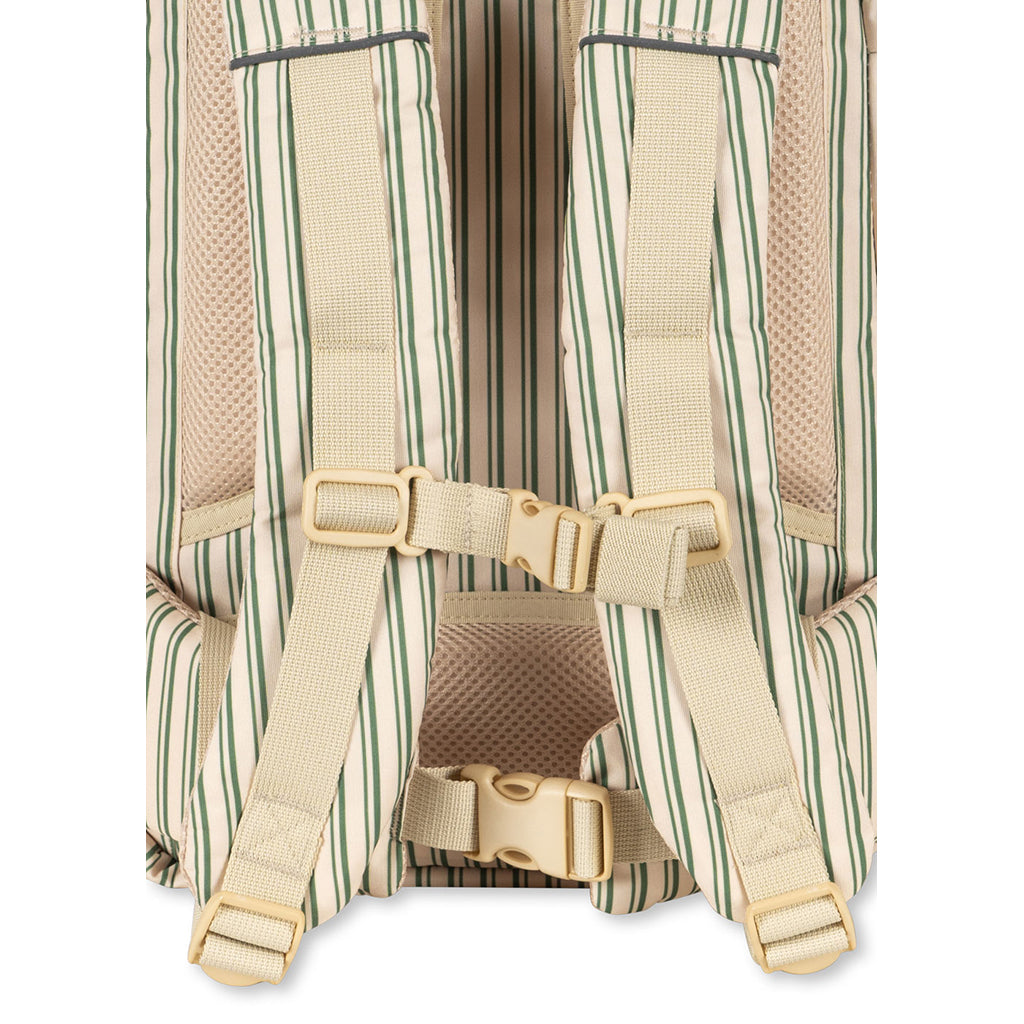 Konges Sløjd Clover skoletaske m. gymnastikpose og regnslag - Duo Verde