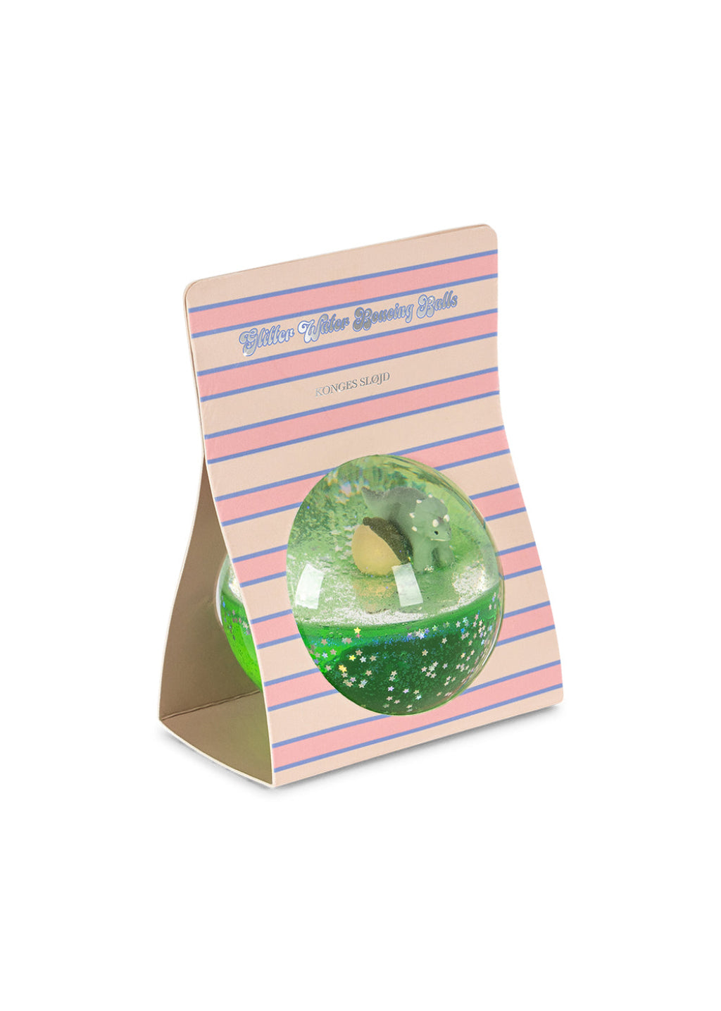 Glitter bold fra Konges Sløjd med figur