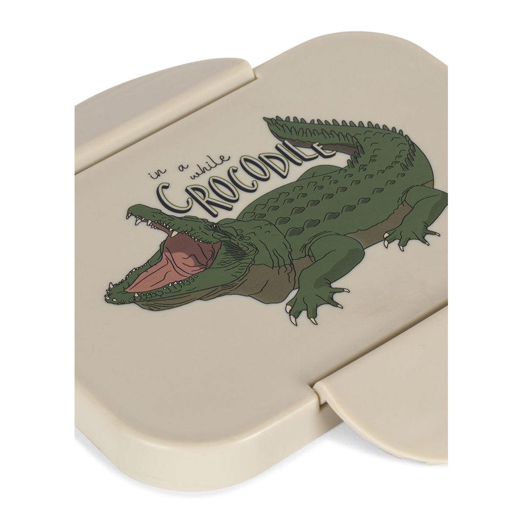 Konges Sløjd Lunch box, Madkasse Crocodile