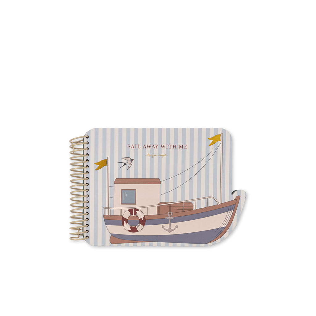 Konges sløjd malebog, mal med vandpen - Rock my boat