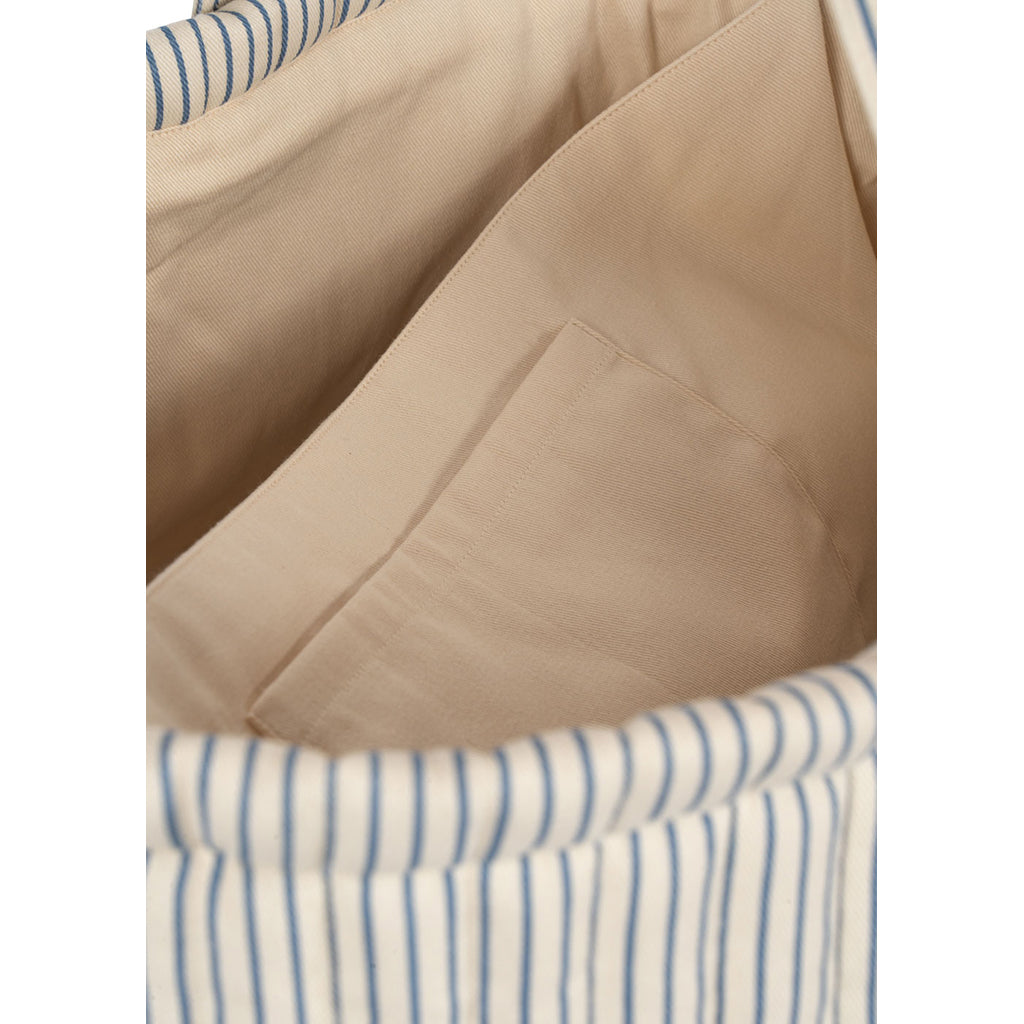 Konges Sløjd Quiltet Molly pusletaske - Stripe blue