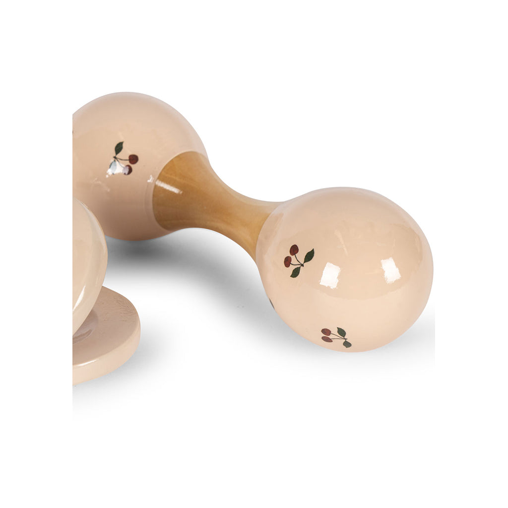 Konges Sløjd Petit Cherry Glossy, sæt m 3 musikinstrumenter - Cherry