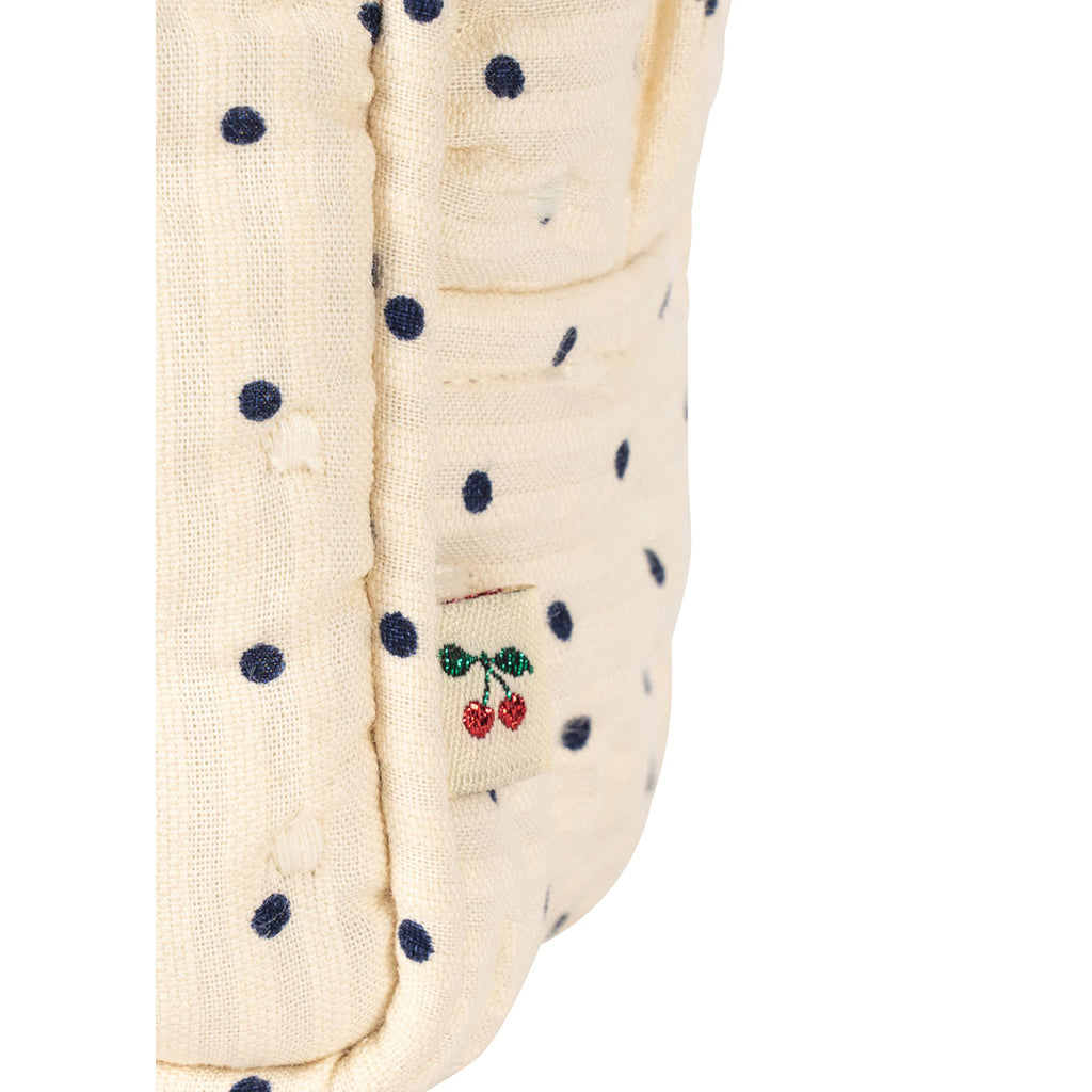 Konges Sløjd quiltet toilettaske, small, Seersucker - Estate Dot