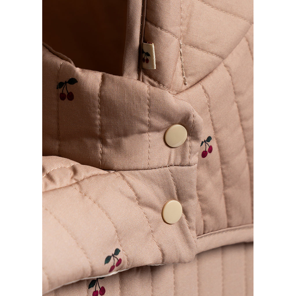 Konges Sløjd Minnie Dukkevogn m. taske - Cherry blush