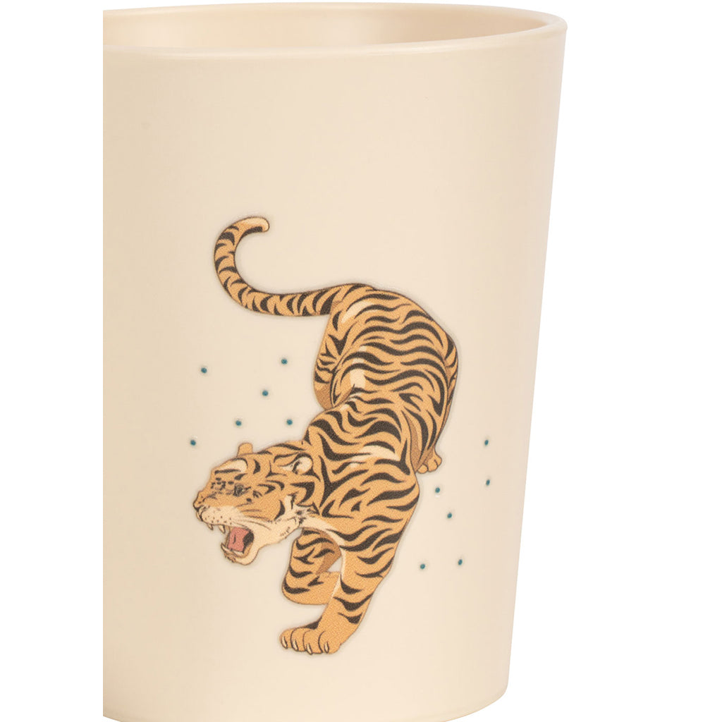Konges Sløjd Dinner set, 5 dele - Tiger Ruggito