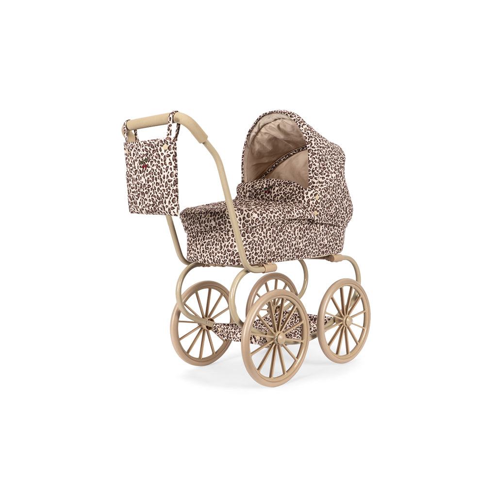 Konges Sløjd Minnie dukkevogn m. taske - Leo