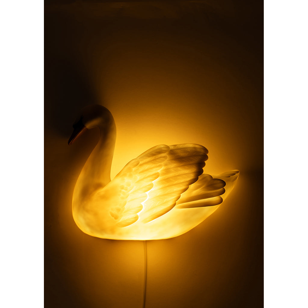 Konges Sløjd væglampe, Swan - Beige