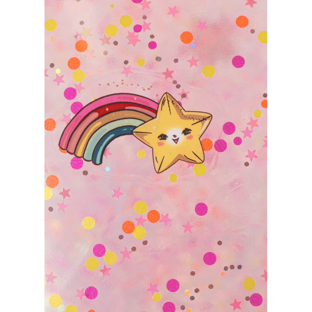 Konges Sløjd Glitter hoppebold, Rainbow