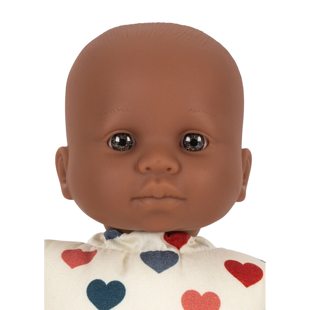 Konges Sløjd mini dukke, Coeur colore