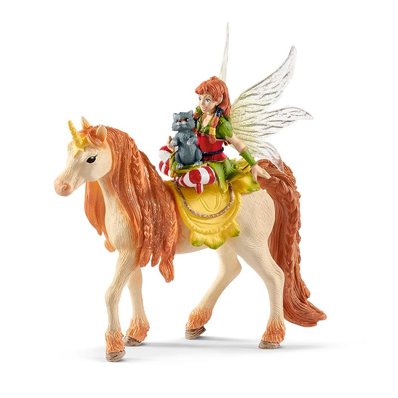 Schleich Fairy Marvin m. glitter enhjørning