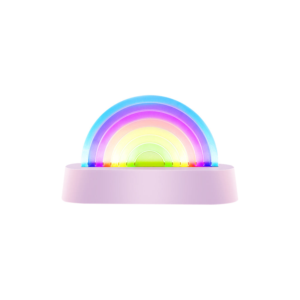 Lalarma Dancing Rainbow Lamp, Rose