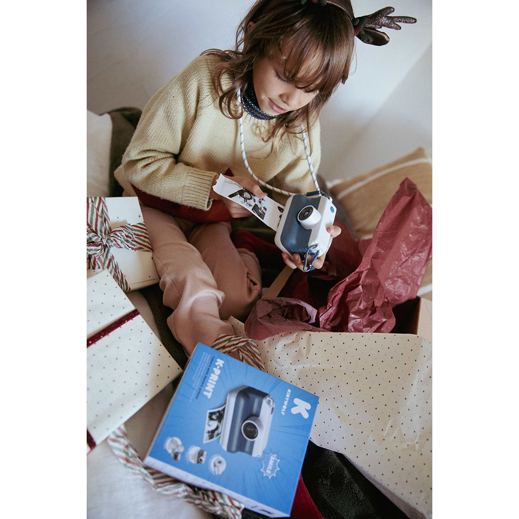 Kidywolf Instant print kamera til børn, Rød