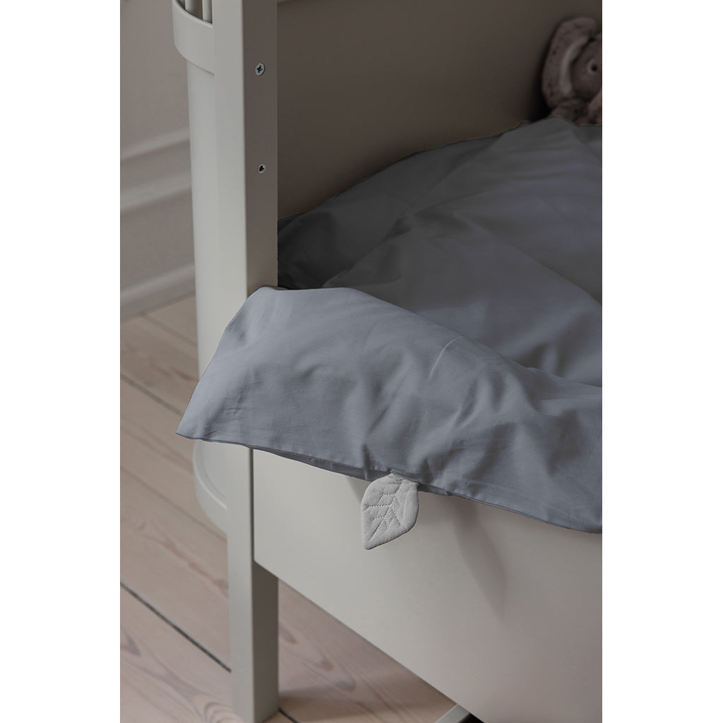 Sebra Juniorsengetøj, økologisk - Forest Lake Blue