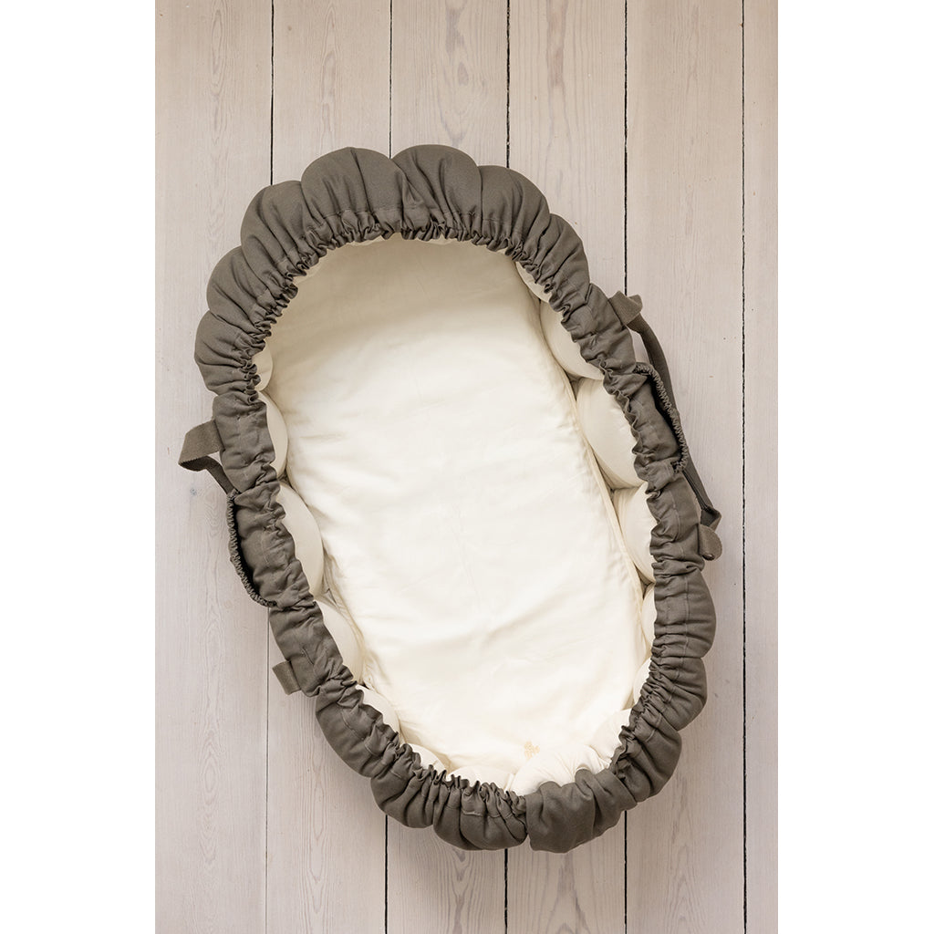 Sebra Vådliggerlagen til 3-i-1 Babynest, Moonlight beige