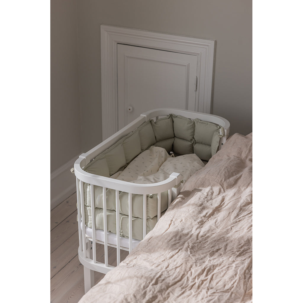 Sebra babyseng, Bedside Crib - Classic white