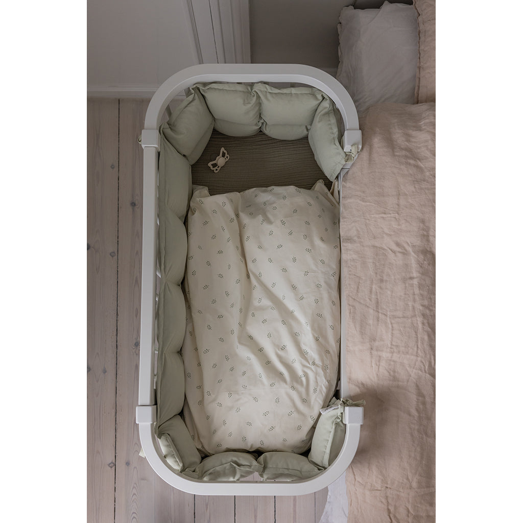 Sebra babyseng, Bedside Crib - Classic white